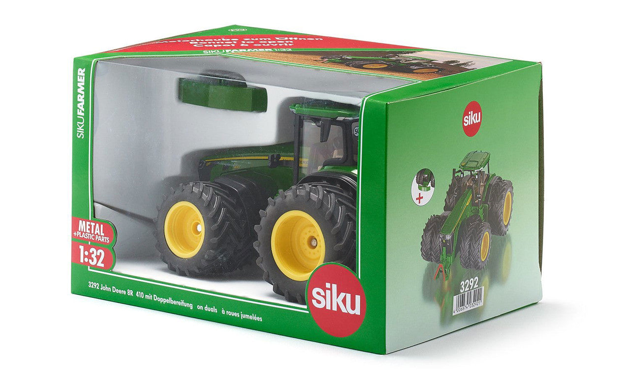 Siku - 3292 - John Deere 8R 410 on Duals 1:32 Scale