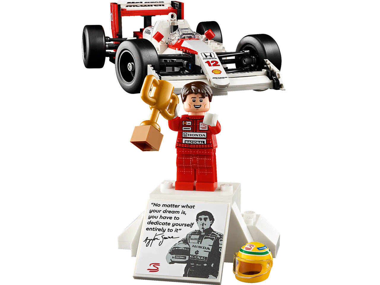 LEGO® ICONS - McLaren MP4/4 & Ayrton Senna 10330