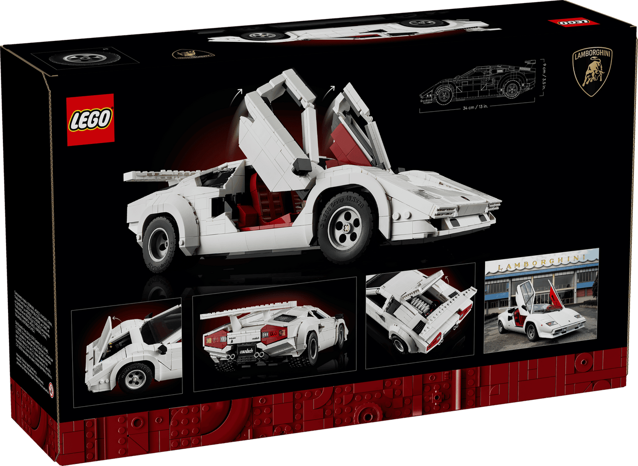 LEGO® ICONS - Lamborghini Countach 5000 Quattrovalvole 10337