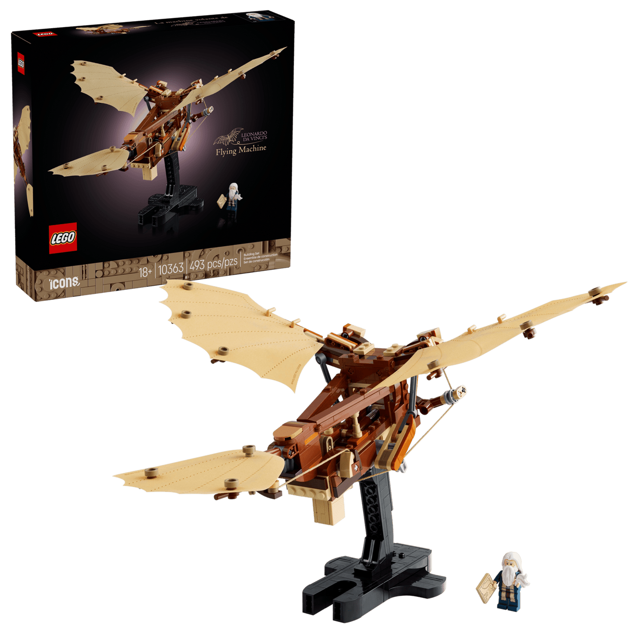 LEGO® ICONS - Leonardo Da Vinci's Flying Machine 10363