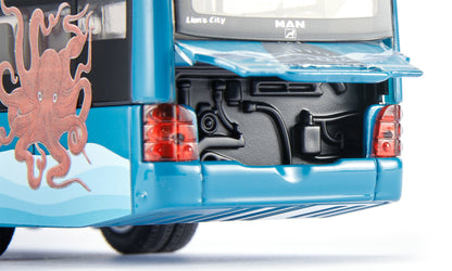 Siku - 3736 - MAN Hinged Bus - 1:50 Scale - 1:50 Scale - Blue