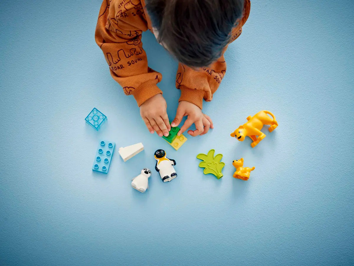 LEGO® DUPLO® - Wild Animal Families: Penguins & Lions 10442