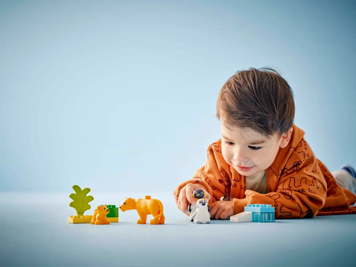 LEGO® DUPLO® - Wild Animal Families: Penguins & Lions 10442