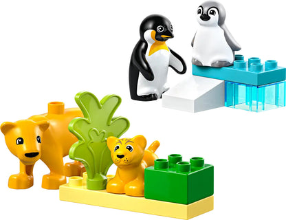 LEGO® DUPLO® - Wild Animal Families: Penguins & Lions 10442