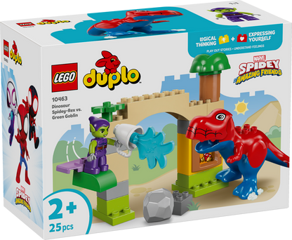 LEGO® DUPLO® Marvel - Dinosaur Spidey-Rex vs. Green Goblin 10463