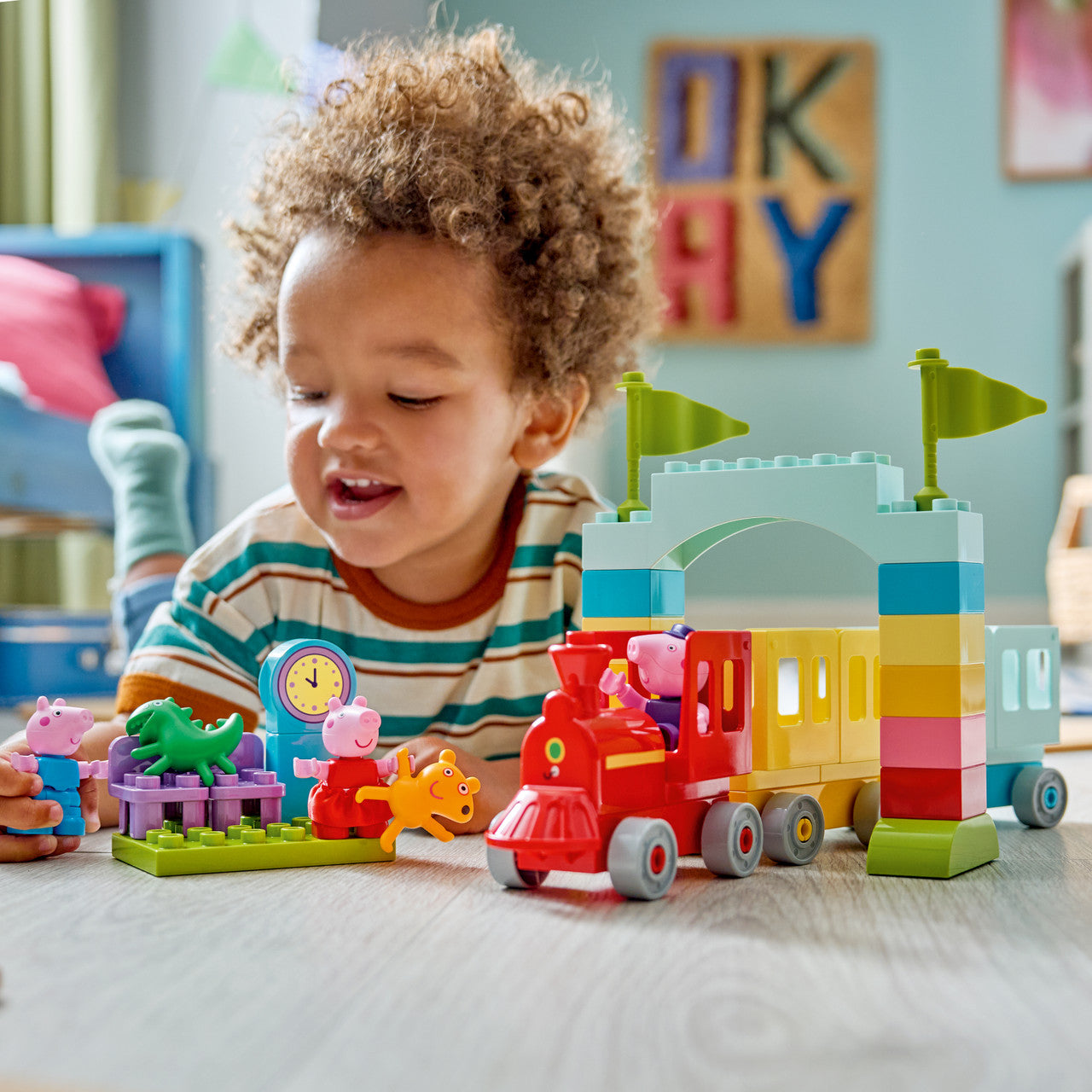 LEGO® DUPLO® Peppa Pig - Train Ride with Grandpa Pig 10466