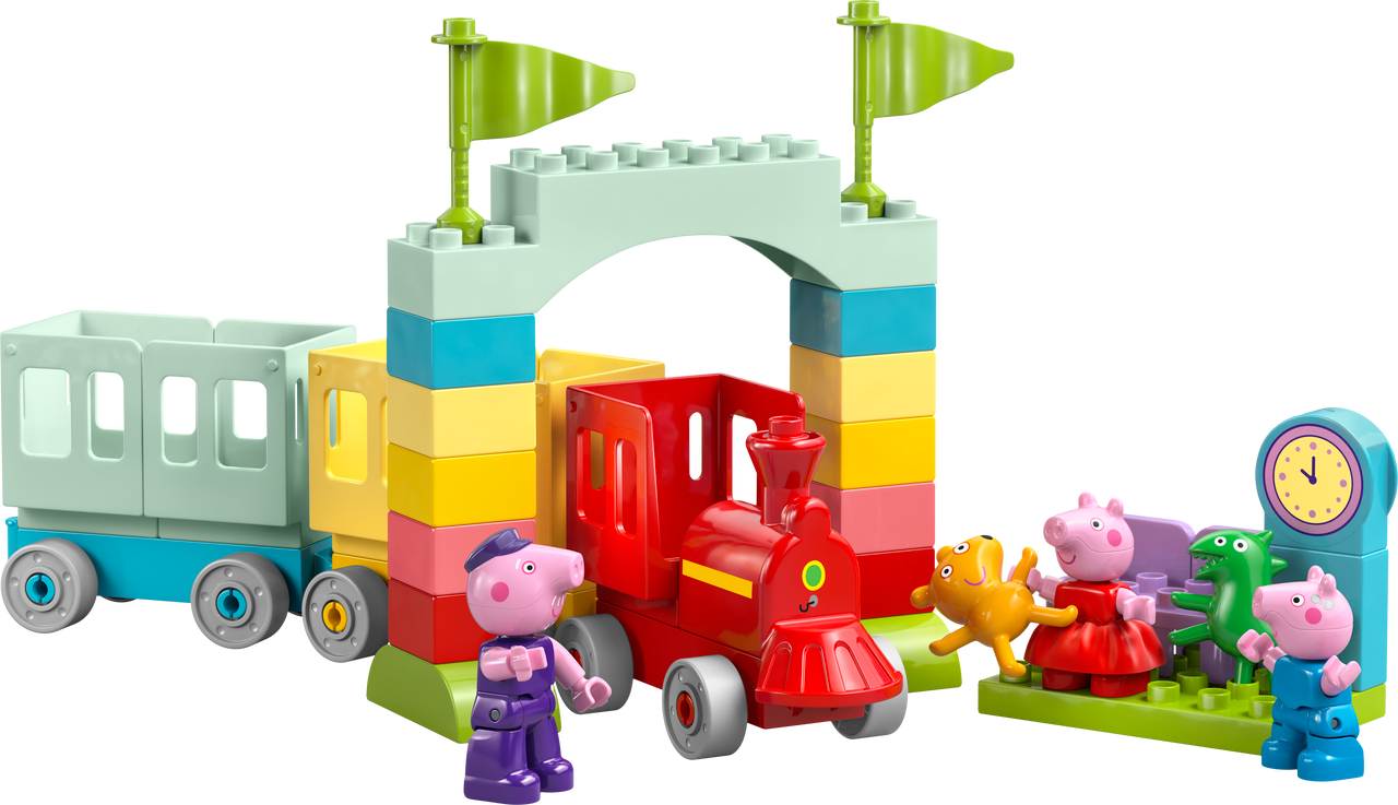 LEGO® DUPLO® Peppa Pig - Train Ride with Grandpa Pig 10466