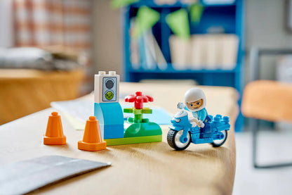 LEGO® DUPLO® - Blue Police Motorcycle 10471