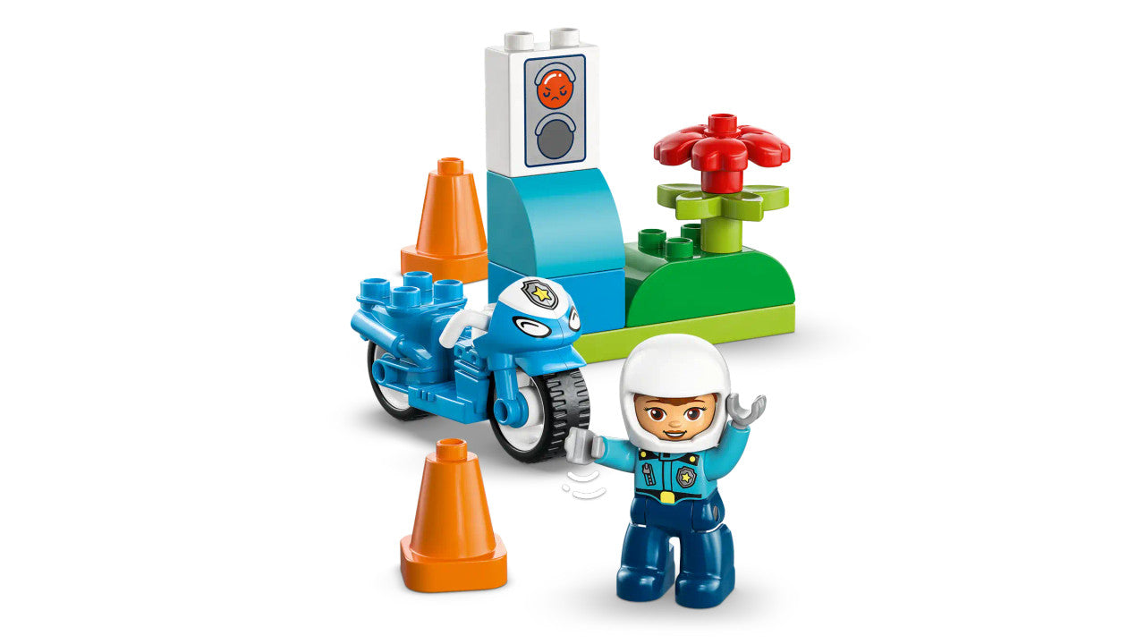 LEGO® DUPLO® - Blue Police Motorcycle 10471