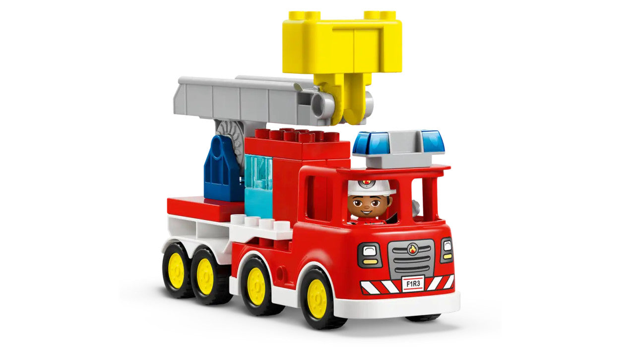 LEGO® DUPLO® - Fire Truck with Hose and Firefighter 10473