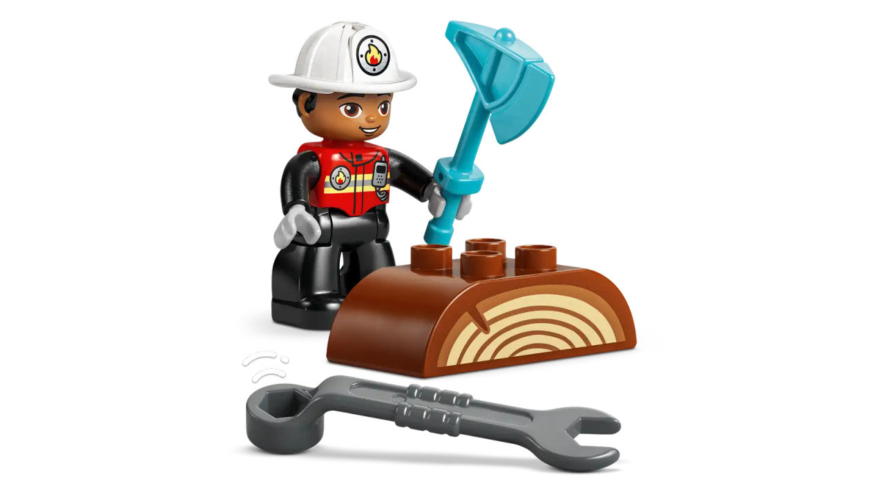 LEGO® DUPLO® - Fire Truck with Hose and Firefighter 10473
