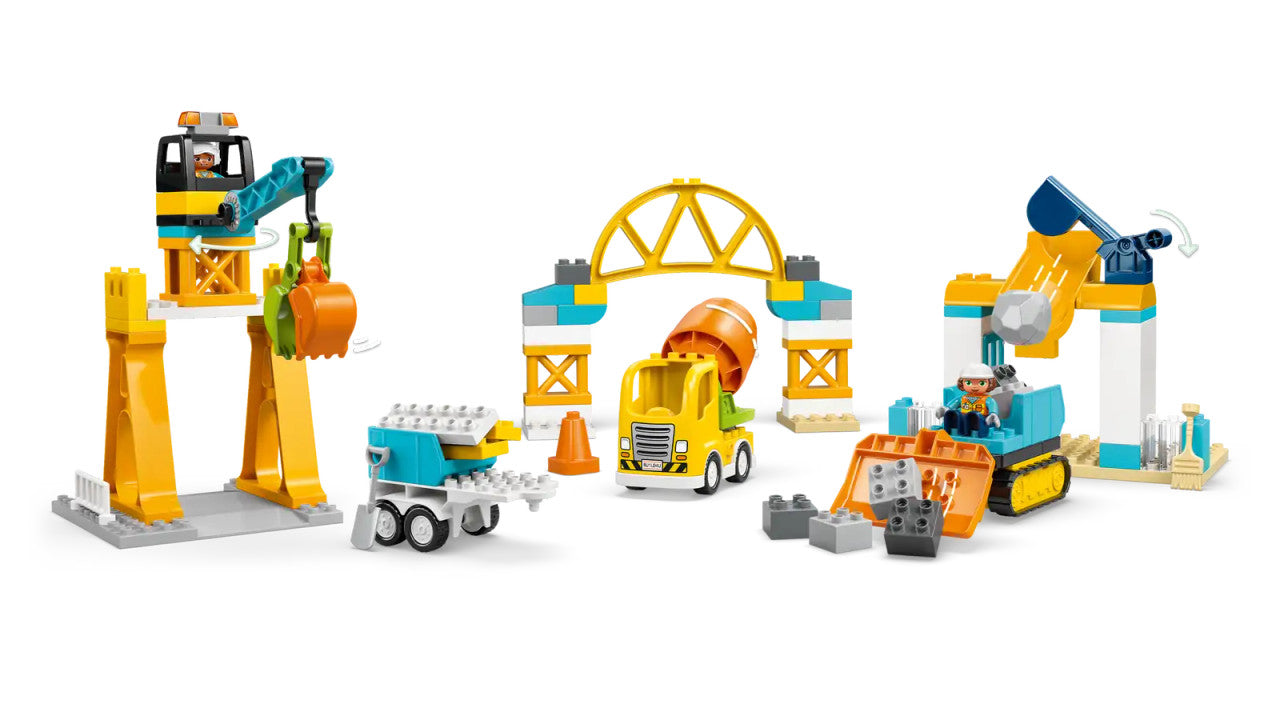 LEGO® DUPLO® - 3 in 1 Construction Site and Vehicles 10476