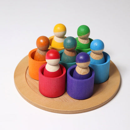 Grimm’s Seven Friends in Bowls