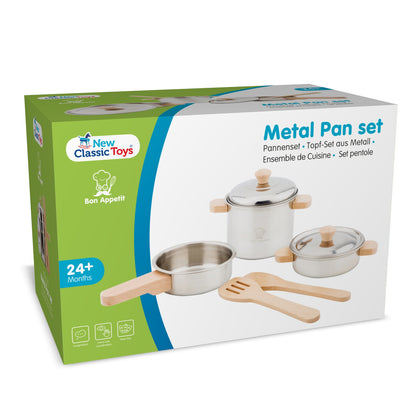 New Classic Toys - Metal Pan Set