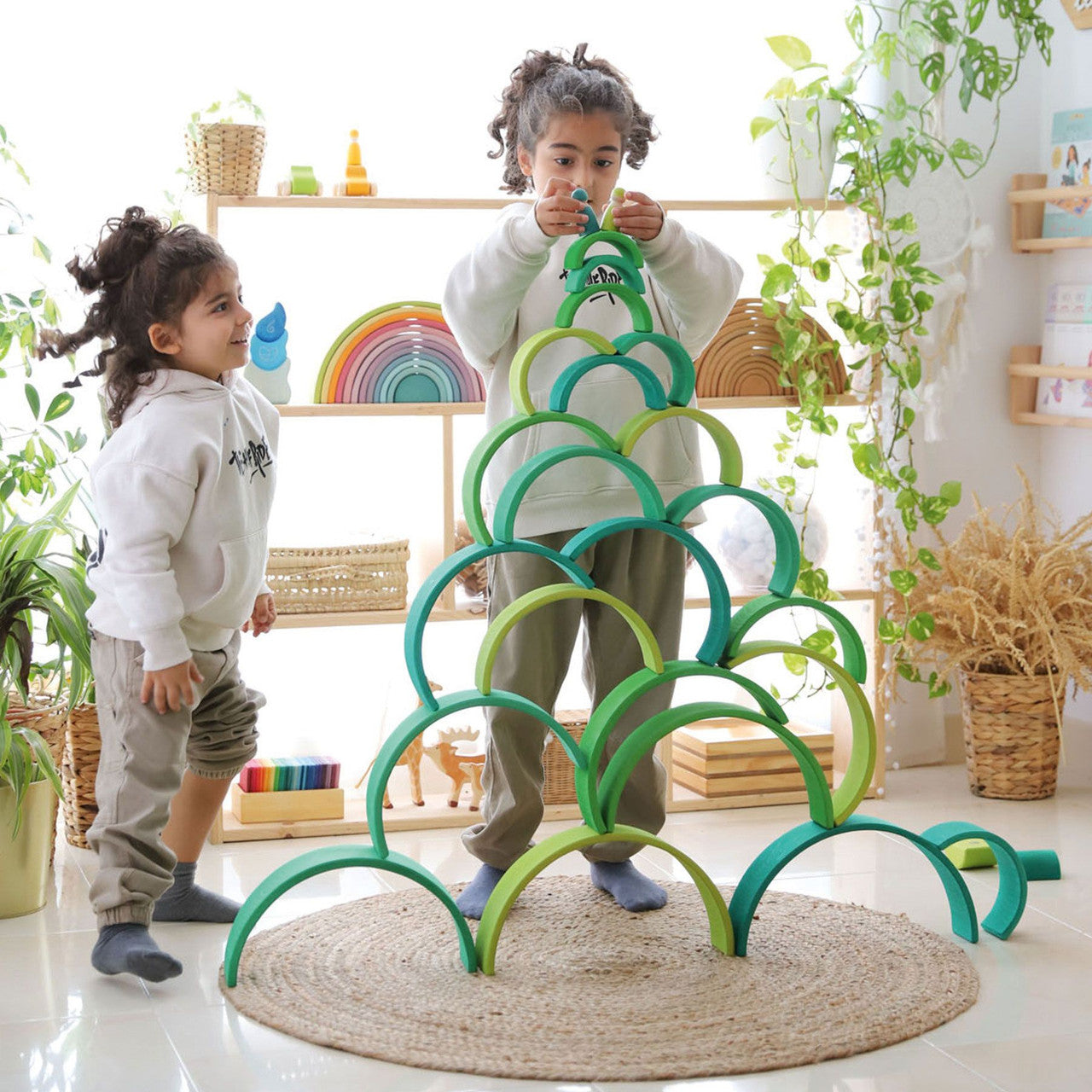 Grimm’s Large Rainbow Forest Green