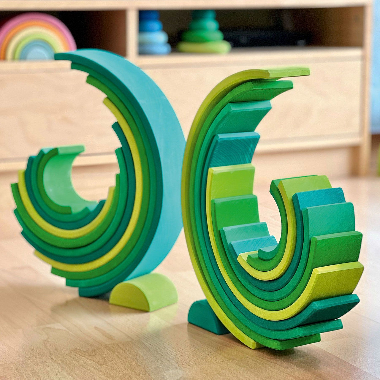 Grimm’s Large Rainbow Forest Green