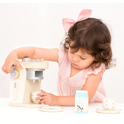 New Classic Toys - Coffee Machine - White