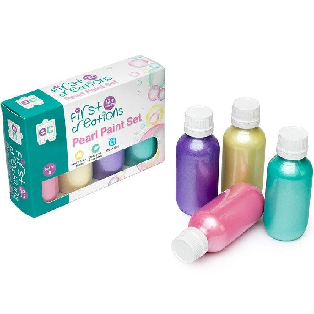 First Creations - Pearl Paint 100ml Set of 4