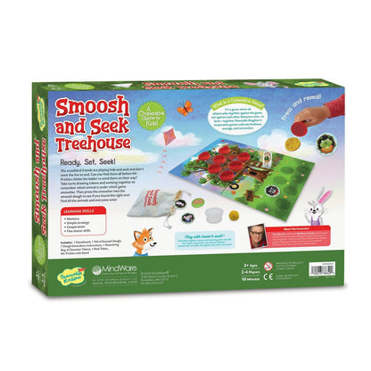 Peaceable Kingdom - Smoosh and Seek Treehouse Cooperative Board Game