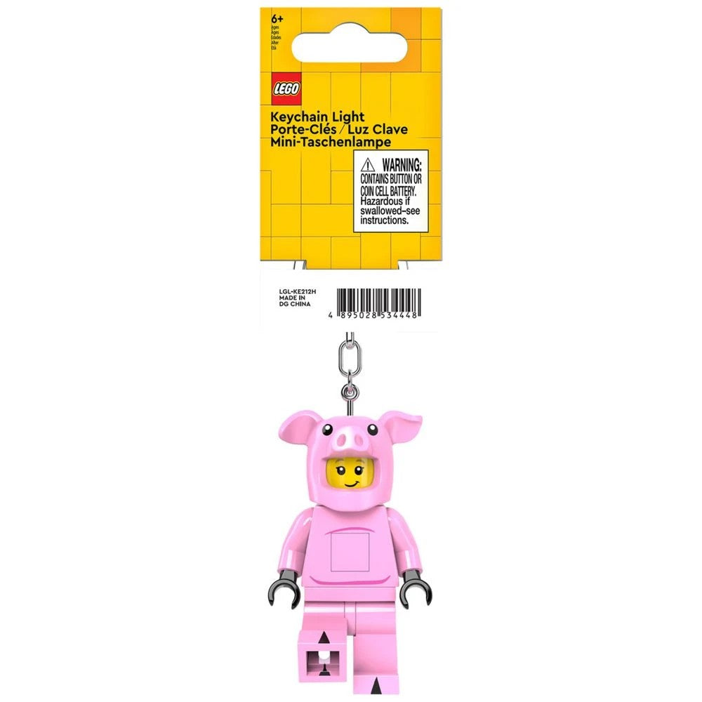 LEGO Piggy Girl LED key light in retail packaging
