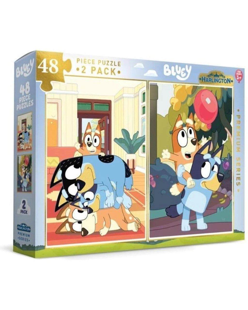 Bluey 48 Piece Puzzle 2 Pack | Discount Toy Co