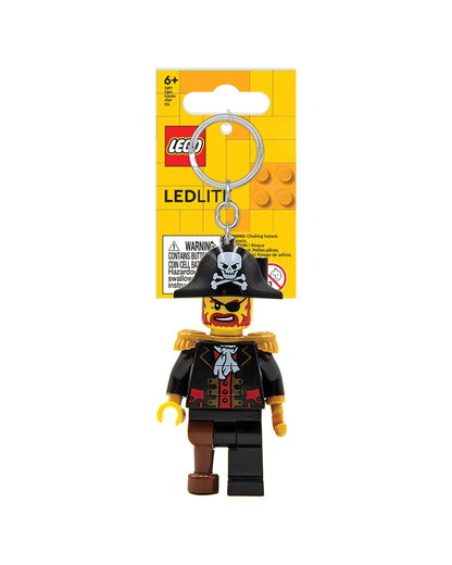 LEGO - Captain Brickbeard LED Keychain Light — Minifigure Key Light Torch