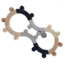 Hess-Spielzeug Rattle Motor Eight Natural Black
