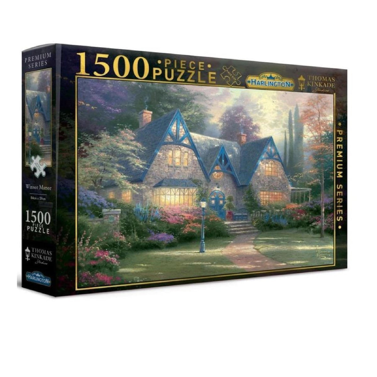 Harlington Thomas Kinkade 1500pc - Winsor Manor Puzzle