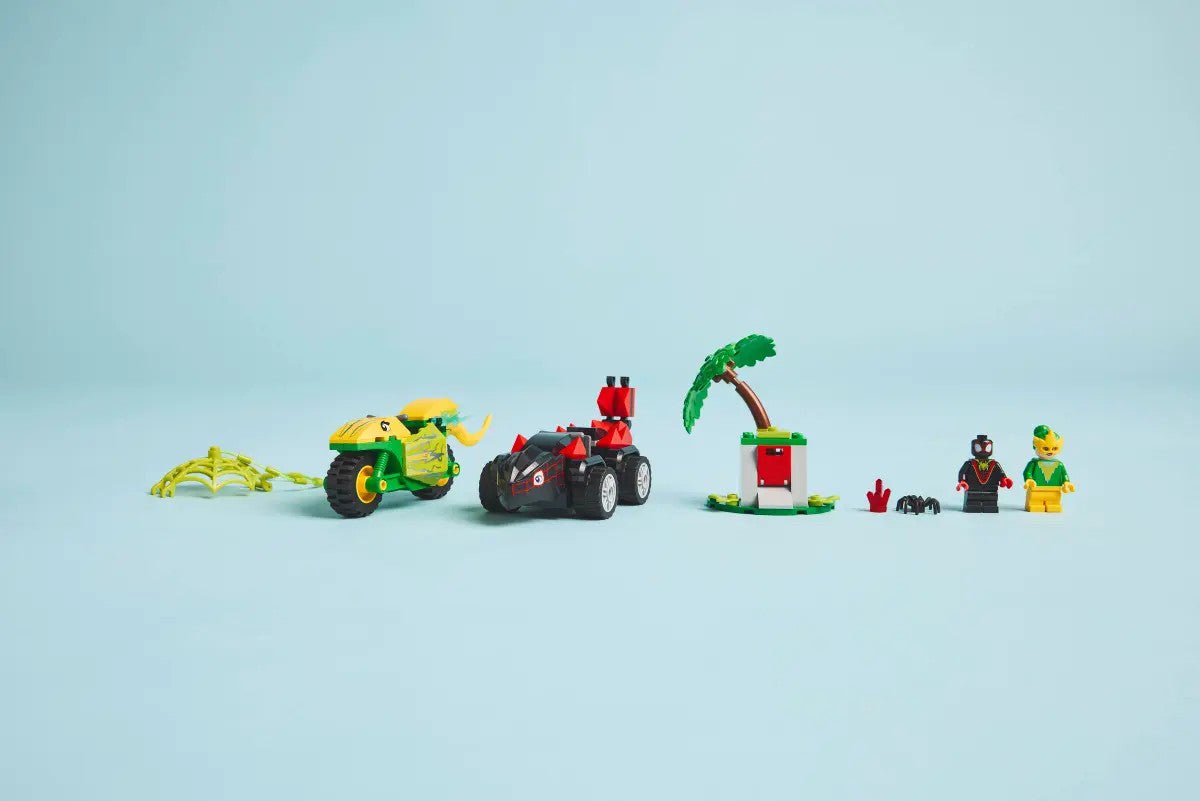 LEGO® Marvel - Spin and Electro Dinosaur Vehicle Chase  11198