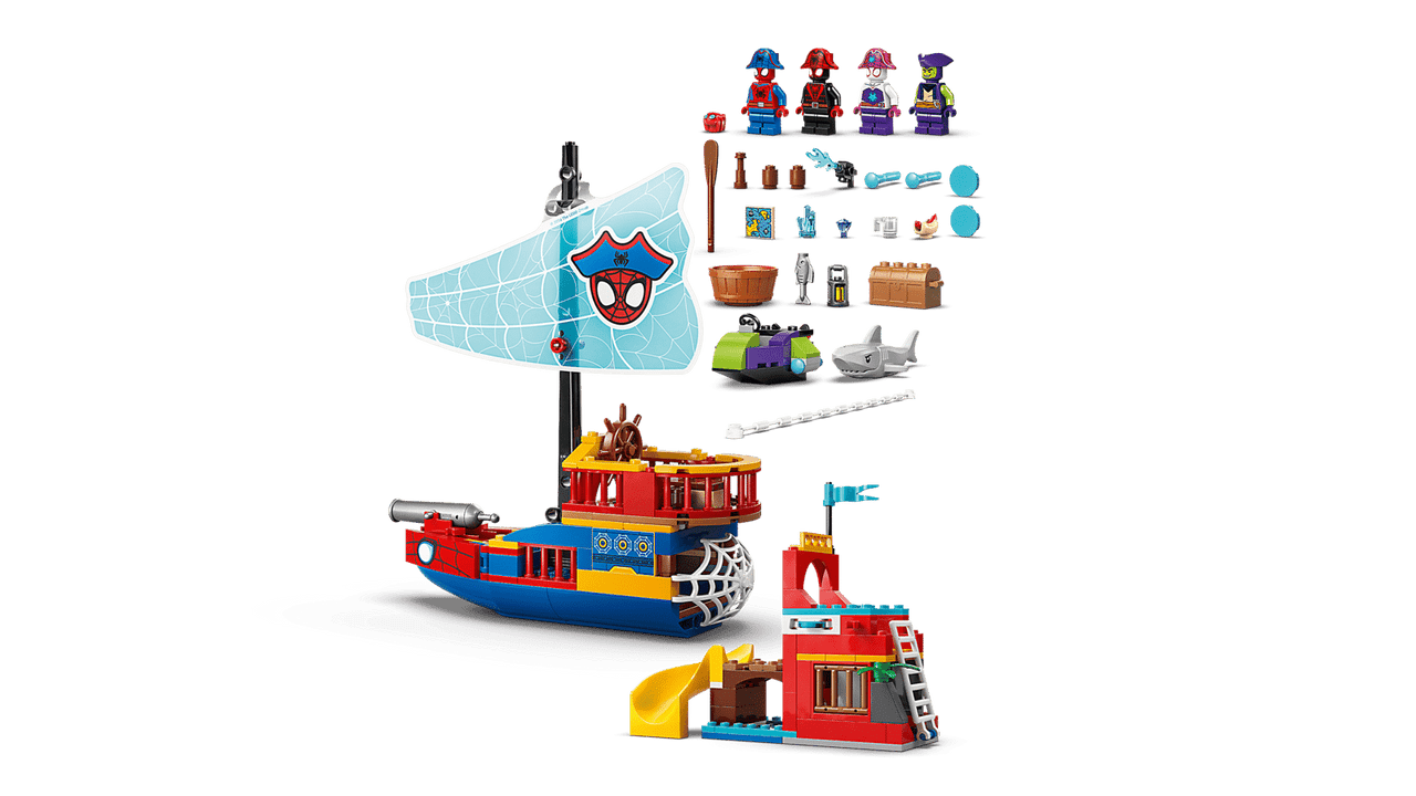 LEGO® Marvel - Team Spidey Pirate Ship 11208