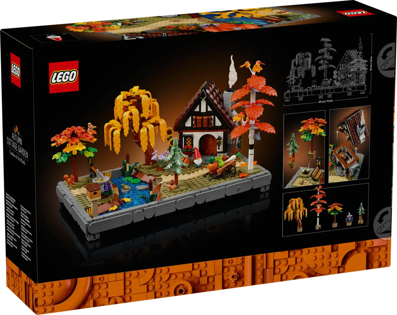 LEGO® ICONS - Autumn Cottage Garden 11372