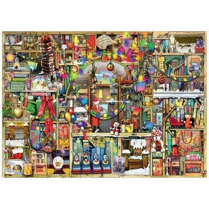 Ravensburger 1000pc - Christmas Cupboard No 4 Puzzle - by Colin Thompson