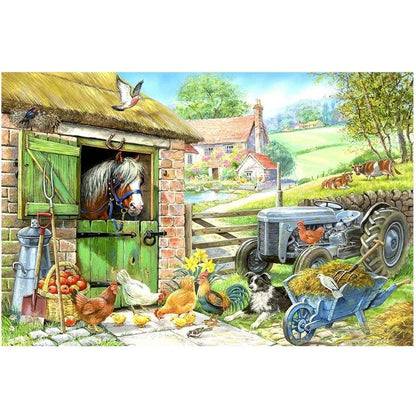 House of Puzzles Big 250pc - Down on the Farm Puzzle