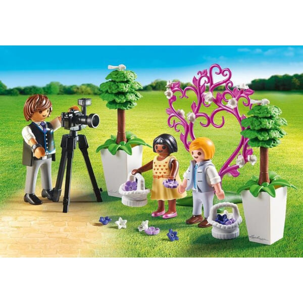 Playmobil- Flower Children and Photographer