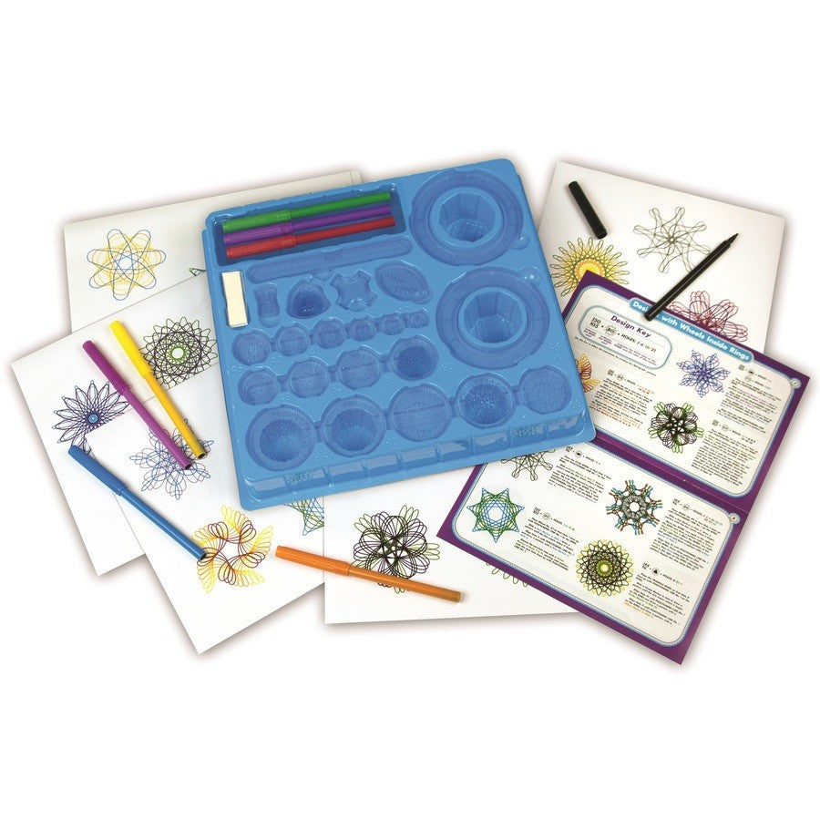 Spirograph Design Kit with Markers