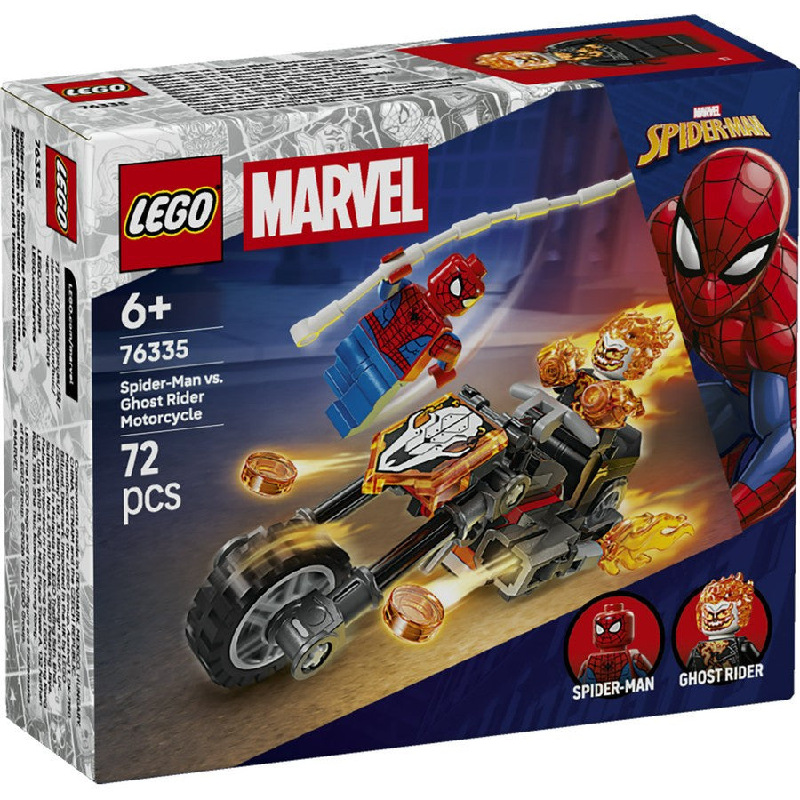 LEGO® Marvel - Spider-Man vs. Ghost Rider Motorcycle 76335