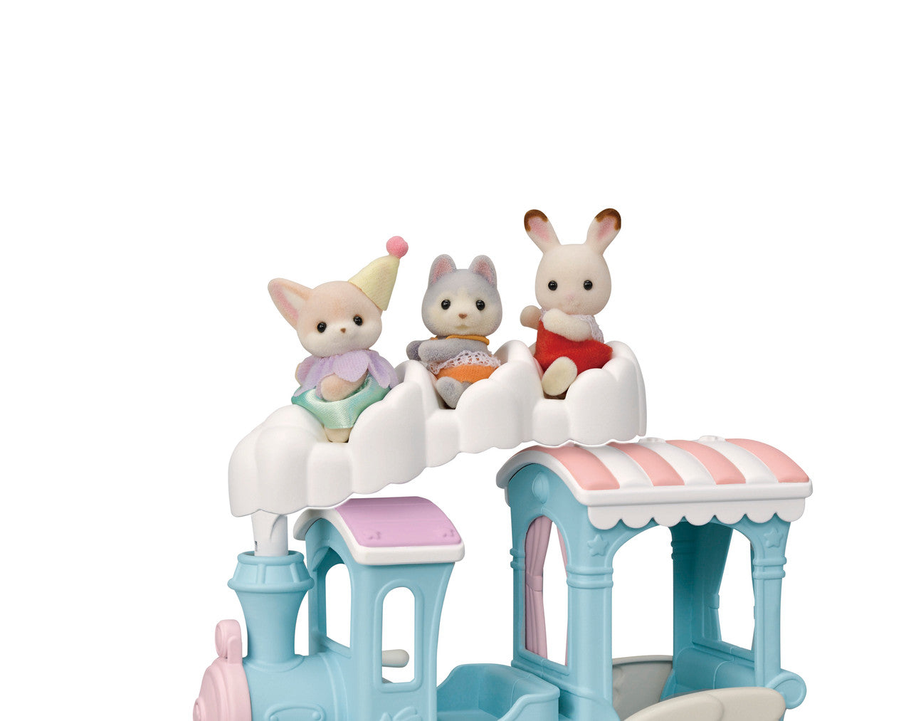 Sylvanian Families - Floating Cloud Rainbow Train