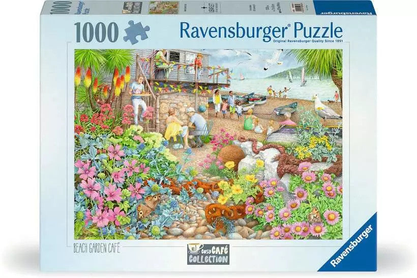 Ravensburger 1000pc - Beach Garden Cafe Puzzle.