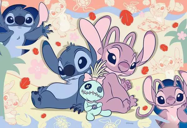 Ravensburger 35pc - Disney Stitch, Angel & Scrump Puzzle