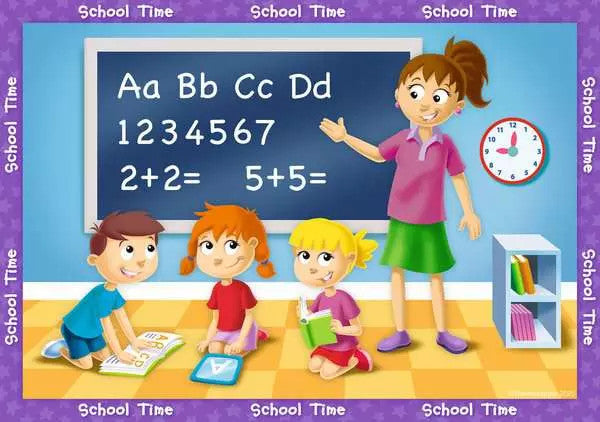 Ravensburger - My First Puzzles - What Time is it?  6, 8, 10, 12 pc Puzzles