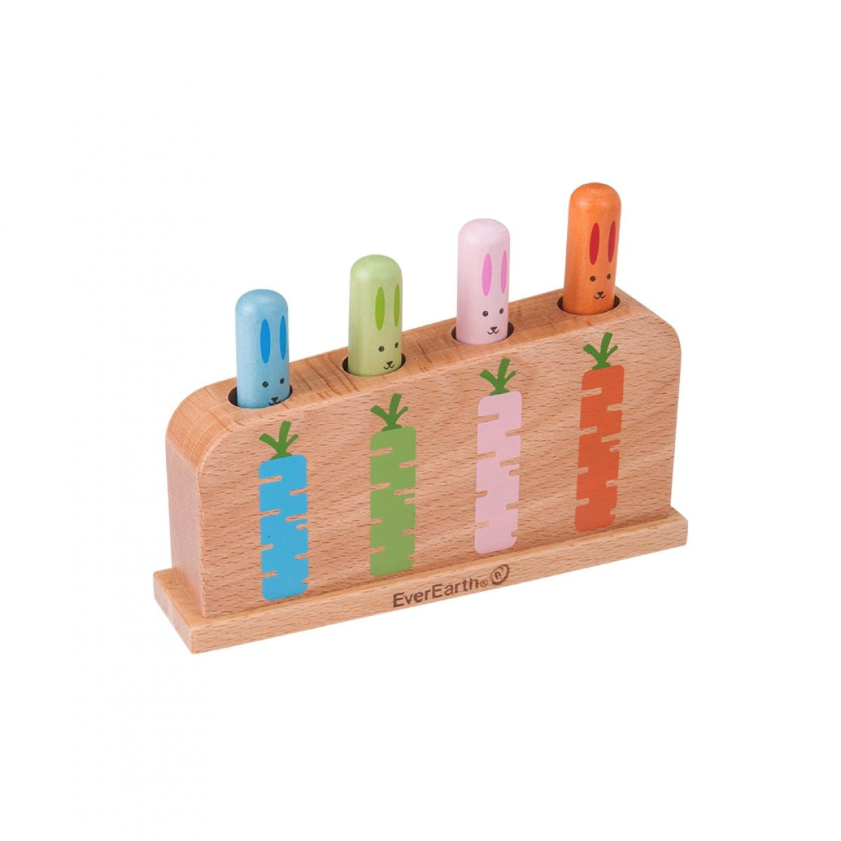 Wooden Everearth - Pop up Bunny Toy