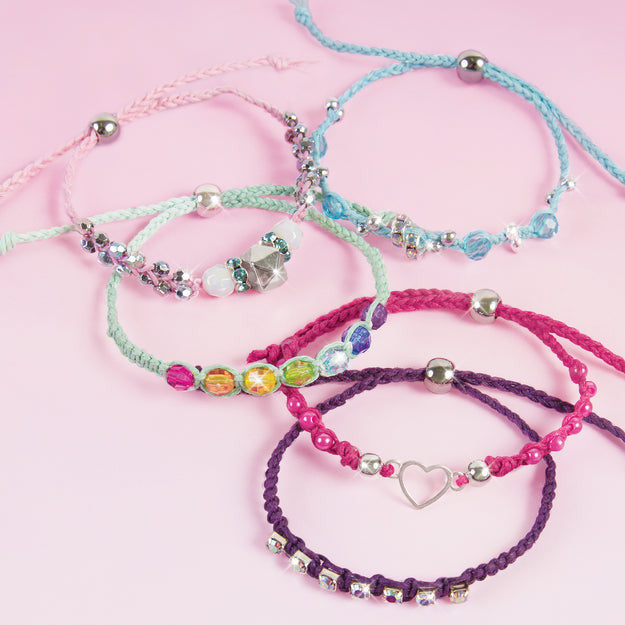 Make It Real - Rainbow Bling Bracelets