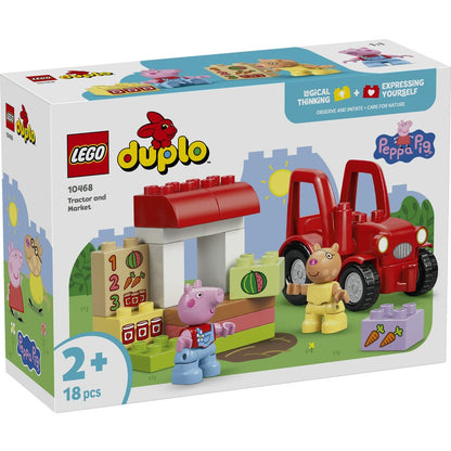 LEGO® DUPLO® Peppa Pig - Tractor and Market 10468