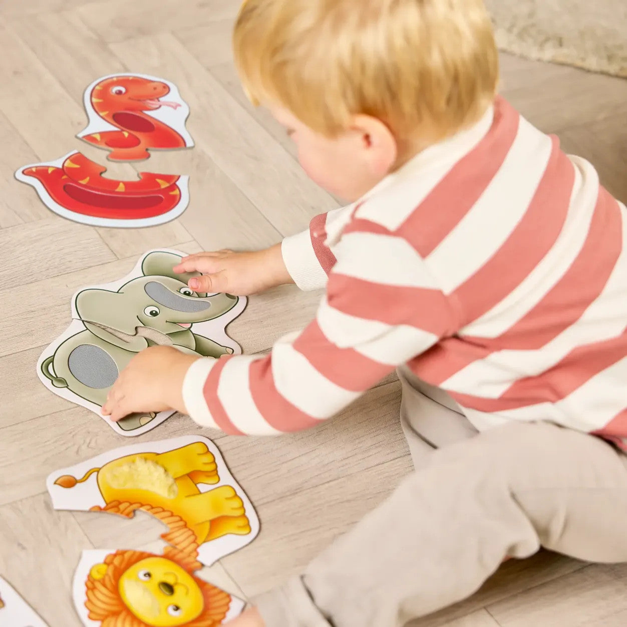 Orchard Toys - Match & Feel Puzzle- 2pc