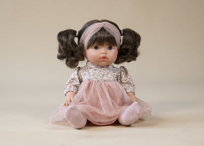 Mini Colettos – Brunette Girl Doll - Aria 34cm