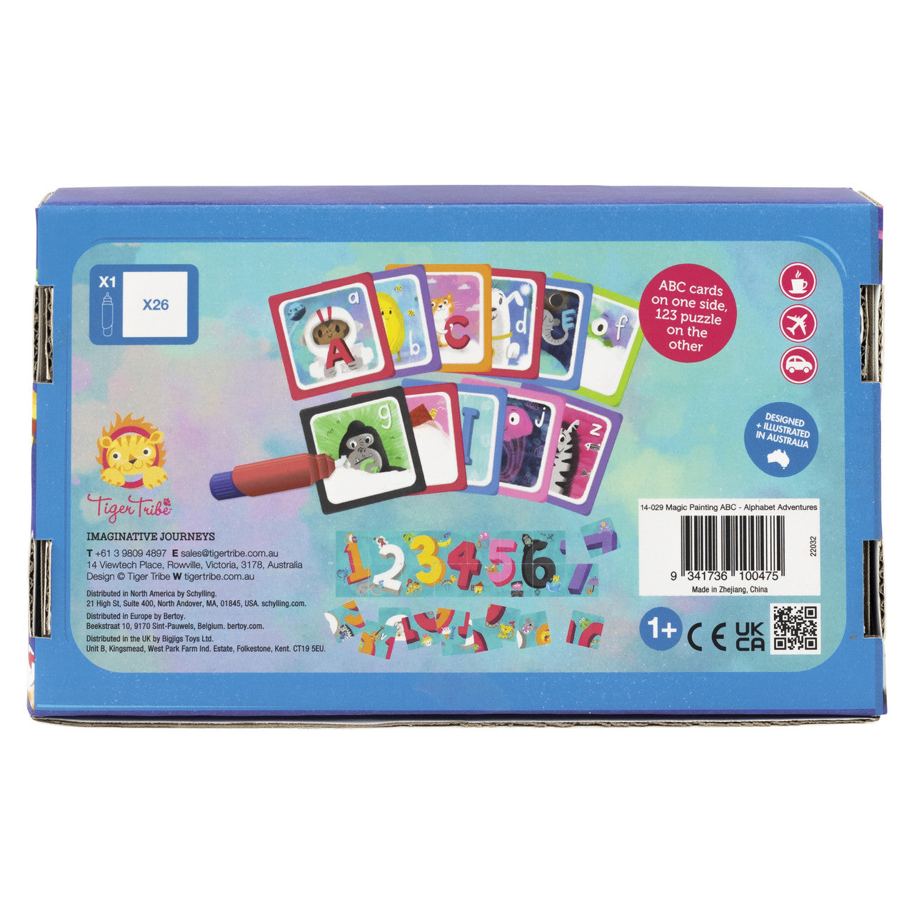 Tiger Tribe -  Magic Painting ABC - Alphabet Adventures