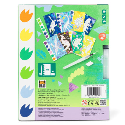 Tiger Tribe - Paint-a-Picture Set: Dinosaurs