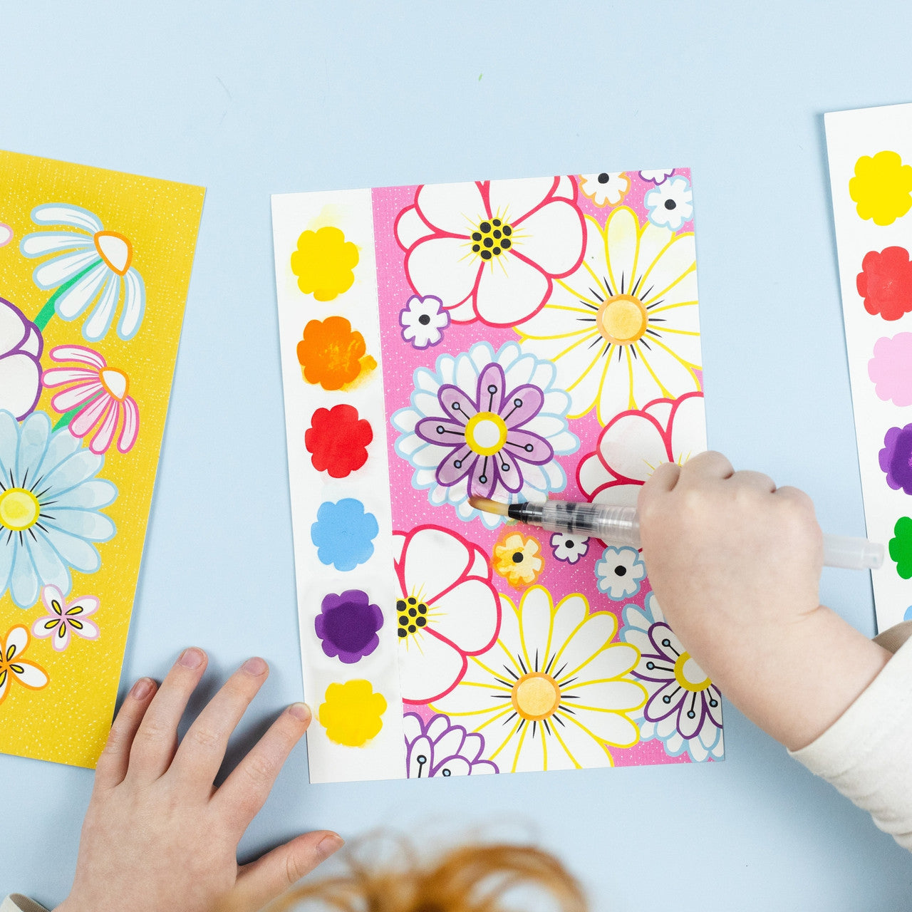 Tiger Tribe Paint-a-Picture Set: Butterflies & Flowers