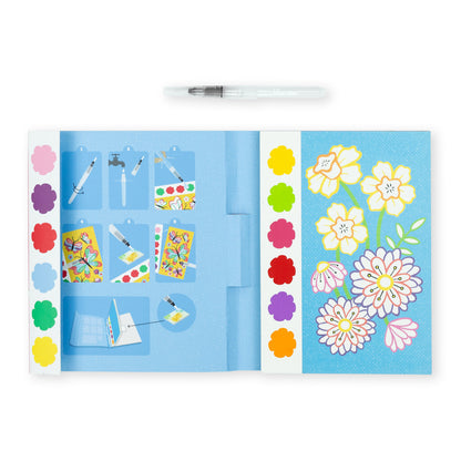 Tiger Tribe Paint-a-Picture Set: Butterflies & Flowers