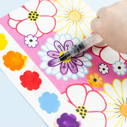 Tiger Tribe Paint-a-Picture Set: Butterflies & Flowers
